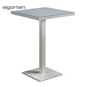 Sigarten Juego de sillas y taburetes de mesa y Bar de centro de cristal de estilo moderno para jardín, patio o muebles de restaurante al aire libre - Product Image 2
