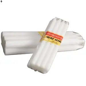 White Wax Candle Cheap Stick Candles Pure White 23g 25g Household Wax Candle/candel To Angola