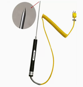 接触温度計工業用高精度金型温度テスター表面温度計特殊プローブ温度測定 - Product Image 5