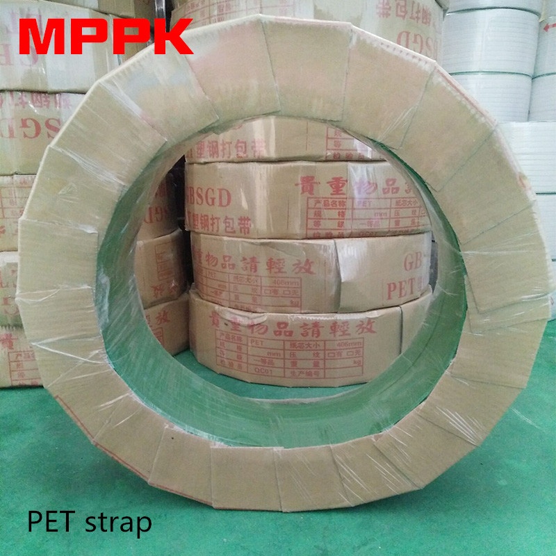 16-19 мм полиэстер полиэтиленовый ремешок зеленый ПЭТ пластиковый стальной ремень для упаковки