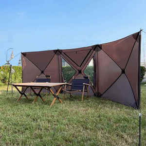 Four Season Outdoor Camping <strong>Wind</strong> <strong>Breaker</strong> Shelter <strong>Beach</strong> Picnic Foldable Windbreaks <strong>Wind</strong> Stopper <strong>Wind</strong> Screen - Product Image 5