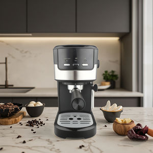 Fabriek Directe Verkoop 15bar Espressomachine Voor Thuis 1100W Zeer Energiezuinig Met Melkschuimfunctie Koffiemachine - Product Image 3