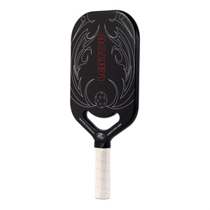 Pala de Pickleball Certificada por la USAPA, de Fibra de Carbono T700 de <span class=keywords><strong>18k</strong></span>, sin Bordes, Núcleo de Panal de Abeja, 16 mm de Grosor, 40 cm de Longitud, Duradera para Adultos - Product Image 3