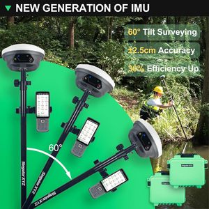 E1 GNSS RTK ความแม่นยำระดับเซนติเมตร มาตรฐาน IP68 รองรับ GLONASS และ GPS สำหรับนักธรณีวิทยา - Product Image 5