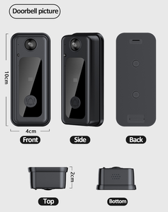Nuevo Timbre de Video Inteligente para Seguridad del Hogar con Audio Unidireccional, Cámara, Batería de Gran Capacidad, Pantalla de 4.3 Pulgadas y Alerta Sonora - Product Image 6