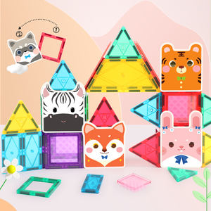 62 pezzi di vendita a caldo OEM ODM colori personalizzati CPC ABS plastica diversi bambini educativo edificio Set Puzzle giocattoli per bambini - Product Image 5