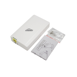 FTTH 1 cổng Mini bụi bằng chứng quang học bề mặt hộp tường thiết bị đầu cuối gắn kết sợi faceplate hộp - Product Image 6