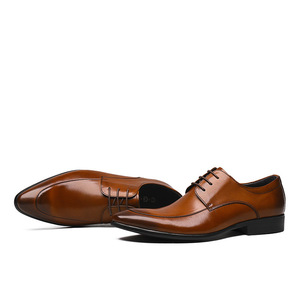 Chaussures en cuir faites à la main Automne/Hiver 2025 - Chaussures en cuir italiennes pour hommes - Bottines rétro imperméables de haute qualité - Product Image 2