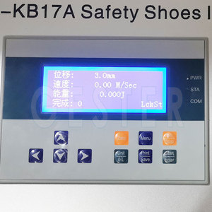 Chaussures de sécurité conformes à la norme EN ISO 20344, testeur d'<span class=keywords><strong>impact</strong></span> GT-KB17, énergie cinétique pour <span class=keywords><strong>machine</strong></span> d'essai avec 1 an de garantie - Product Image 4