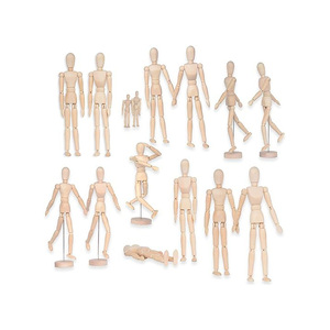 <b>Artists</b> Model Articulated Wooden Manikin with Stand Body Movable Wood <b>Mannequin</b> for Art Supplies - Product Image 6