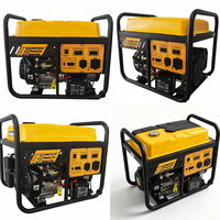 Générateur à moteur essence AWT12000 à châssis ouvert, allumage électrique, 220V, 9,5-10kW, puissance de secours, facile à utiliser, pour la maison et le chantier