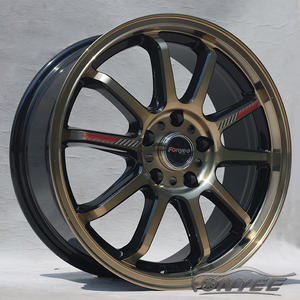 Fonyee Bronzer Multie Spoke 5 Lug Holes Huecos 17 18 pulgadas 5x114,3 Mag aleación Aluminio pasajero coche ruedas <span class=keywords><strong>Auto</strong></span> Rines llantas Jante - Product Image 2