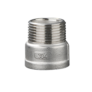 Raccordo Filettato in Acciaio Inox 304 con Filettatura Interna ed Esterna, Accessorio Idraulico per <span class=keywords><strong>Tubi</strong></span> - Product Image 5