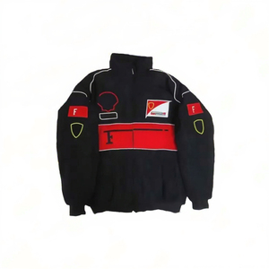 ชุดแข่งรถเรโทร F1 สำหรับผู้ชาย ผู้ใหญ่ ฤดูร้อน คุณภาพสูง ระบายอากาศได้ดี ลายพิมพ์ เสื้อแจ็คเก็ตขี่มอเตอร์ไซค์ แบบบาง - Product Image 3