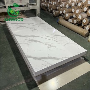 Feuille de marbre <span class=keywords><strong>PVC</strong></span> Lambrin UV au prix de gros feuille de marbre <span class=keywords><strong>PVC</strong></span> très brillante pour décoration murale intérieure - Product Image 5