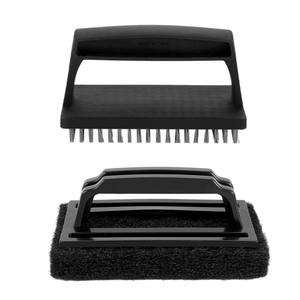 Ztc551 Outdoor Barbecue Brush Stainless Steel Heavy Duty <b>Grill</b> Cleaning Tool With Handle For <b>Cooking</b> Baking BBQ - Product Image 1