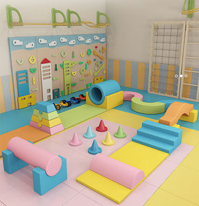 Moetry Kids Sensory Gym Équipement d'intégration sensorielle et d'entraînement, aire de jeux souple pour enfants, salle de jeux, maternelle, école pour enfants à besoins spéciaux - Product Image 2