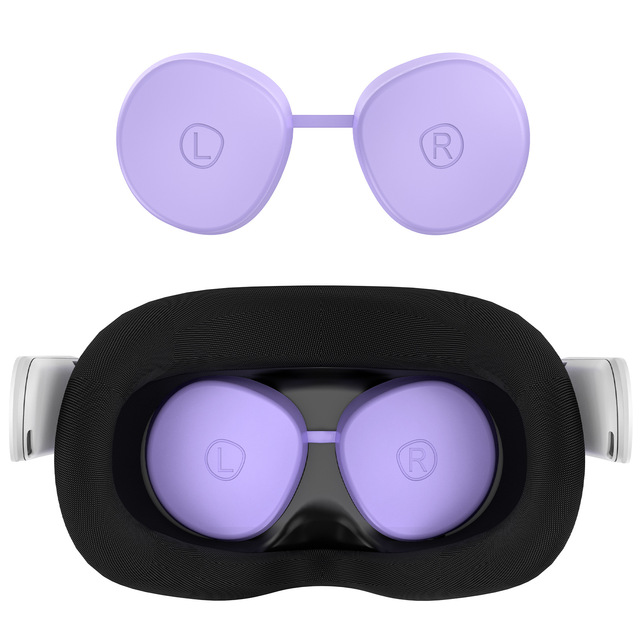 QANYOJOU WR-02-JT01 TPU Protective Scratch-Resistant Lens Cover Case for for 2 & for 3s Head Display Game Accessories