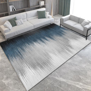 Alfombra Moderna Abstracta Rectangular de Terciopelo Cristal para Sala de Estar o Dormitorio, Patrón 1 2 3 4 5, Decoración para el Hogar, Alfombra para Sofá APSJR-002 - Product Image 3