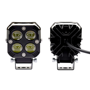 ไฟมอเตอร์ไซค์ LED 4 เลนส์ รุ่นใหม่ สว่างพิเศษ 25W 12V 6500 ลูเมนส์ ไฟตัดหมอกแบบสองสี ไฟหน้า ใช้ได้กับรถมอเตอร์ไซค์ทั่วไป - Product Image 2