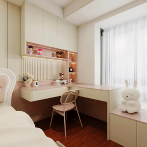 Ensemble de meubles de <span class=keywords><strong>chambre</strong></span> à coucher en bois conçus sur mesure pour les enfants pour toute la maison dans la <span class=keywords><strong>chambre</strong></span> d'enfants comprenant <span class=keywords><strong>lit</strong></span>, bureau, bibliothèque, armoire - Product Image 1