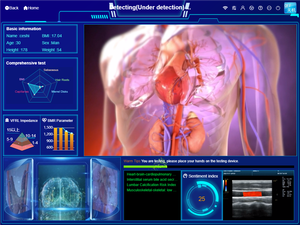 Nouvelle Version Soins de Santé Dernier Rapport Original <span class=keywords><strong>Portable</strong></span> Résonance Corporelle Professionnelle OEAI G8 Détecteur de Santé - Product Image 2