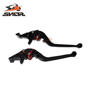 Palancas de embrague de freno cortas de aleación de aluminio Universal SNOR, palanca de freno de motocicleta Cnc para accesorios de Scooter Vespa - Product Image 2