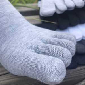 Chaussettes Chaudes Invisibles en Polyester et Coton à Cinq Doigts pour <span class=keywords><strong>Homme</strong></span> et Femme, Multi Couleurs, Automne et Hiver, Unisexe - Product Image 2