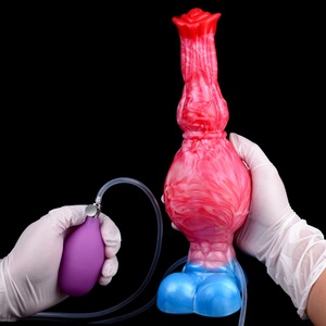 Anal Sex Toys Monster Anal Horse Knot Inflatable Squirting <b>Dildo</b> Fantasy Anal Plug Strong Suction Cup Adult Sex Toys for Couple - Product Image 6