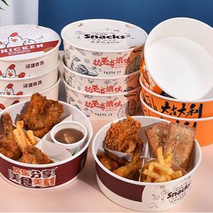 Eco-friendly Biodegradable Disposable Kraft Paper Mailer <b>Boxes</b> <b>Foldable</b> with Handle Custom Print Logo for Food Takeout - Product Image 5