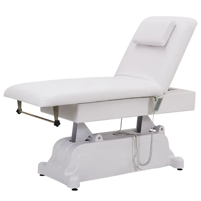 Hot sale high quality double motor lift electric beauty massage bed CE motor for salon beauty