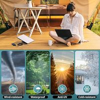 Câble d'alimentation Starlink Mini 100W USB C vers DC de remplacement 2M/6.5FT étanche fonctionne avec une source PD 65W gris-produit numérique