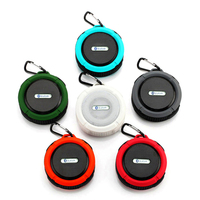 Haut-parleur Bluetooth portable mini sans fil étanche rond 3W/5W de fabrication chinoise – Vente chaude