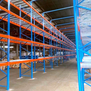 Estante de palés galvanizado para la industria eléctrica, sistemas de estanterías verticales de servicio pesado, estante de alambre para soluciones de estantería de almacén - Product Image 1