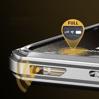 Coque de téléphone antichoc de luxe en aluminium M05 pour iPhone 14 15 Pro Max – Étui professionnel pour le dropshipping