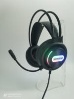 Headset Gaming Over Ear Berkabel RGB Lighting Latensi Rendah Terbaik untuk Multi-Platform