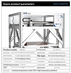 One Meter Large Size Industrial-Grade High-Precision <b>3D</b> <b>Printer</b> With 1 Year Warranty for Car Letter FDM Large Build Volume Accom - Product Image 5