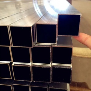 Lichtgewicht Aluminium Vierkante Buis Topkwaliteit Fabrieksprijs Custom Anodiseren Beste Kosten Voor Architectonisch Raamwerk Gebruik - Product Image 2