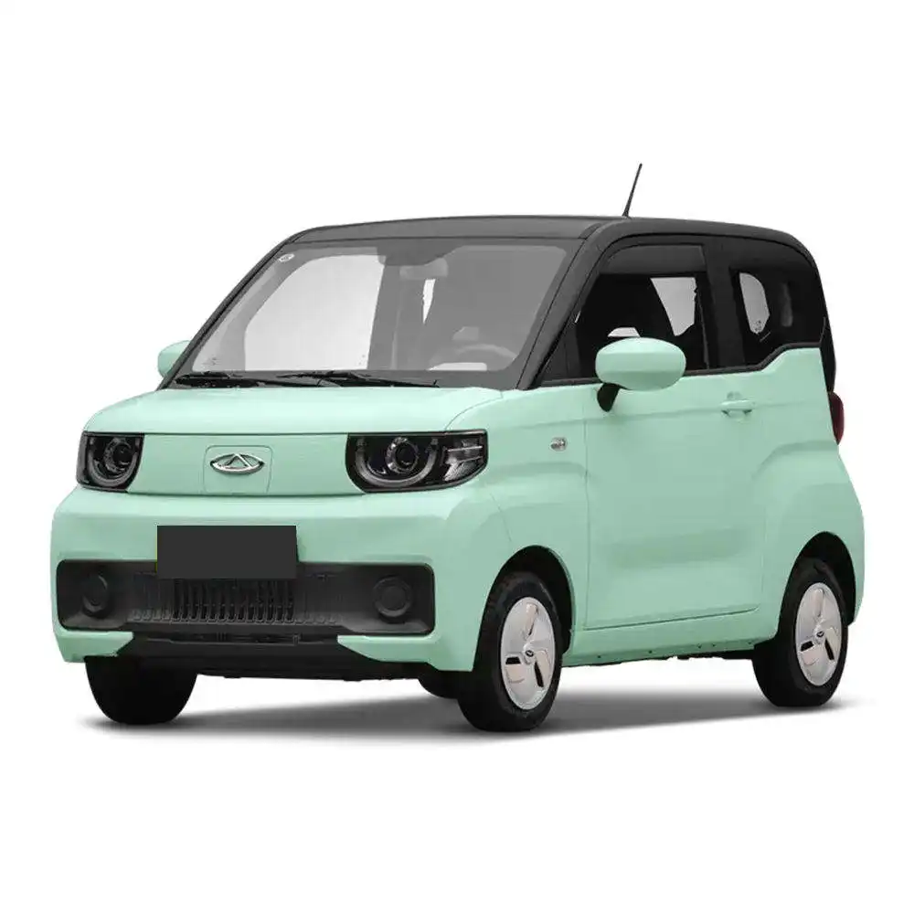 Hot sale 2023 2024 Chery QQ New Mini Ice Cream 4 Seats Electric Car New Small Ev Electric Energy Vehicles Adult Automotive