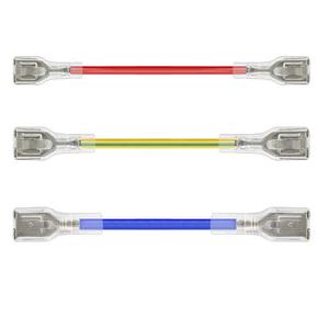 Isolierte 2,8/4,8/6,3 mm Steckerfederklemme männlich-frauenförmig Krampf-Spattendraht-Scharn-Kabelmontage - Product Image 6