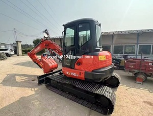 Fabricant professionnel de mini-excavatrices Kubota KX155-3 de 3,5 tonnes avec remorque, en vente pour Kubota - Product Image 4