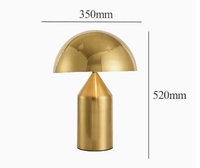Lampe de table LED décorative de style nordique, design minimaliste, hôtels, maisons d'hôtes, éclairage d'ambiance de luxe en fer forgé et verre, éclairage de chevet
