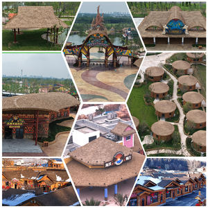 茅草屋顶房屋 美国科茨沃兹 英格兰 德国 印度 爱尔兰 合成茅草 旅游胜地 印尼 马尔代夫 - Product Image 2