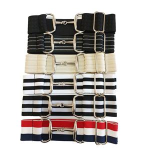 Sabuk Elastis Berkuda Lebar 5 cm (2 Inch) dengan Ukiran Logo GRATIS, Dapat Disesuaikan, Perlengkapan Berkuda, Gesper Bit Snaffle - Product Image 2