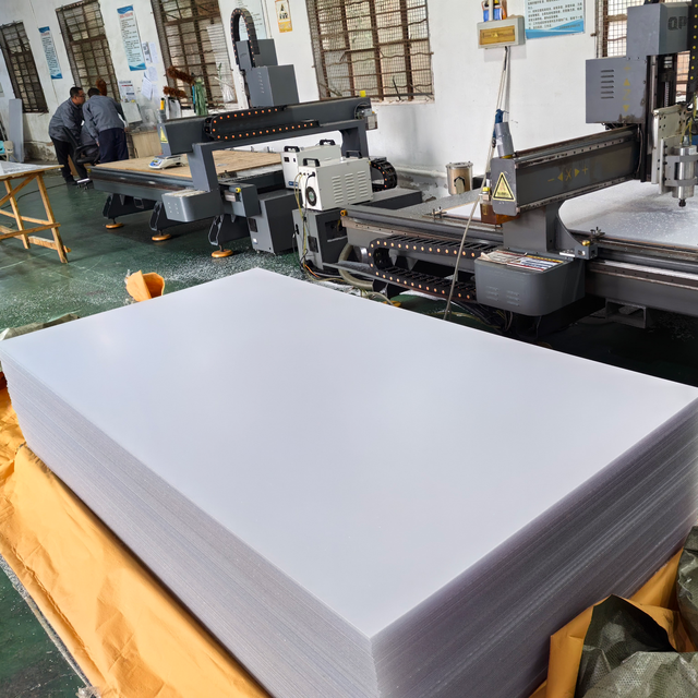 Custom Size Thick Free Sample Polycarbonate Plastic Sheet Double-sided Protective Film Scratch-proof Polycarbonate Custom