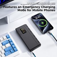 Casing Baterai Torras 36W Untuk DJI Osmo Action 6 5 4 Dengan 6 Slot Dukungan Pengisian Cepat
