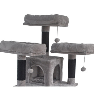 Poste para rascar con láser para gatos, árbol moderno de lujo y Rascador en U, hermosas camisetas altas, rueda de ejercicio, escalada barata de 200cm con cuerda - Product Image 2