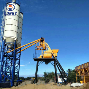 Centrale à béton COREY Stationary HZS35 avec silo à ciment et mélangeur JS pour la construction - Product Image 1