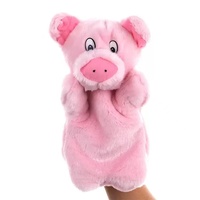 Jouets Songshan, kawaii, jeu de rôle personnalisé, éducation précoce, peluche de dessin animé, animal de la forêt, marionnette à doigt, jouets en peluche