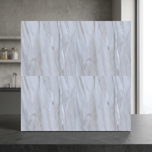 Azulejos de Cerámica Brillantes con Aspecto de Mármol Antibacteriano de Primera Calidad, 16x16 Pulgadas, Impresión Digital para Interiores - Product Image 3
